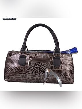 Primeware insulated wine clutch bag! In copper brown. Currently retails for $35